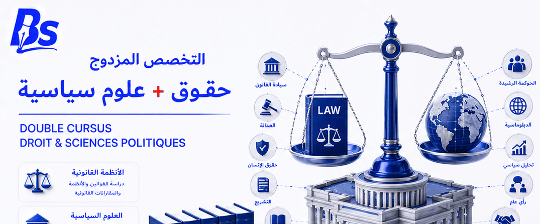 تخصص مزدوج: حقوق وعلوم سياسية